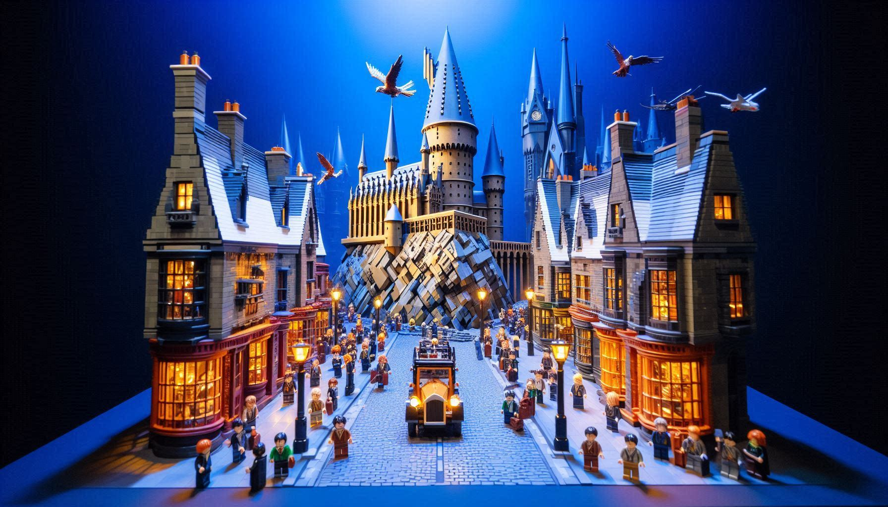 Step into the magical world of Hogwarts with the LEGO Harry Potter theme.