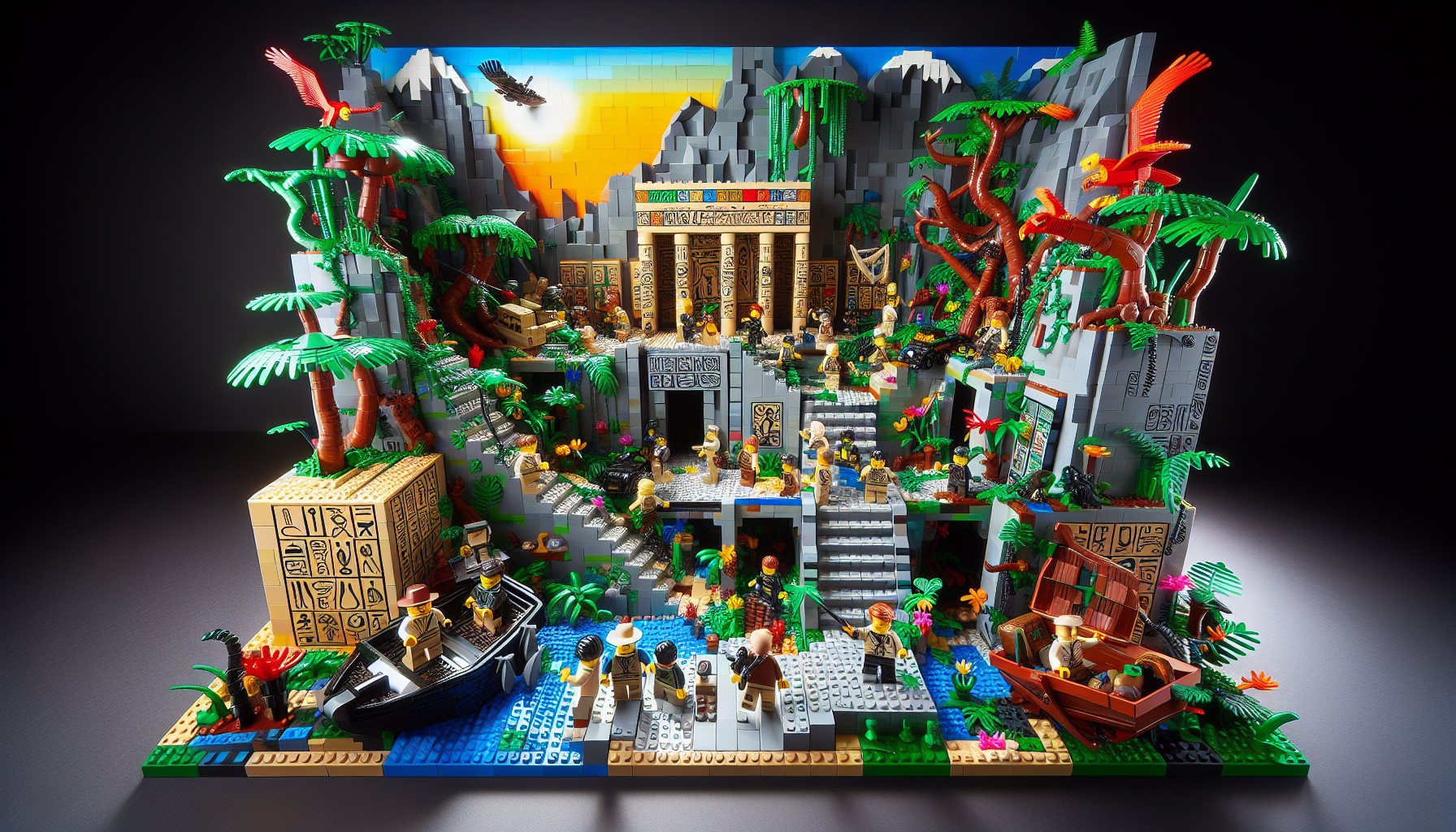 LEGO Adventurers took builders on thrilling journeys around the world, from ancient Egyptian tombs to mysterious jungles and snowy mountains.