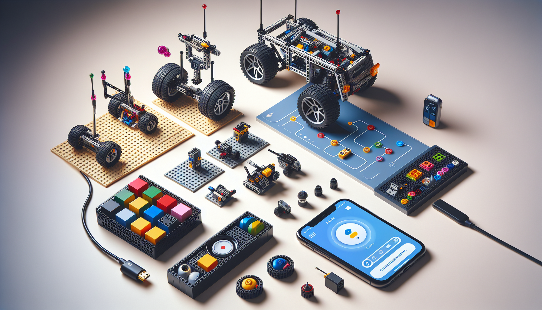 Building on the success of the Technic theme, LEGO Technic Control+ introduces smart technology to the building experience.