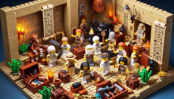 LEGO Pharaoh Quest was more than just a building experience; it was an adventure. 