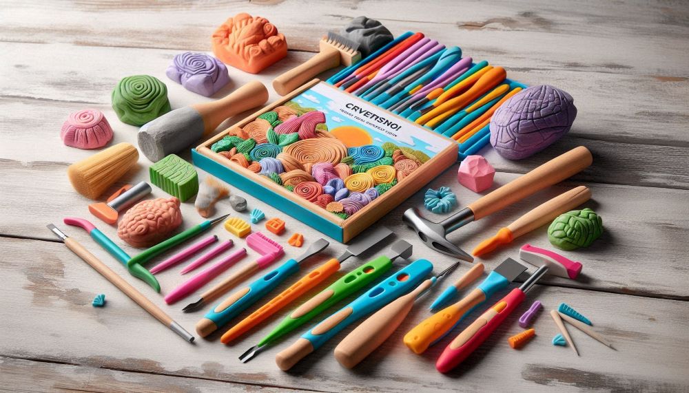 Each rock sculpting kit comes with a variety of tools and rocks. The tools often include chisels, hammers, rasps, and files, each designed for different aspects of the carving process. 