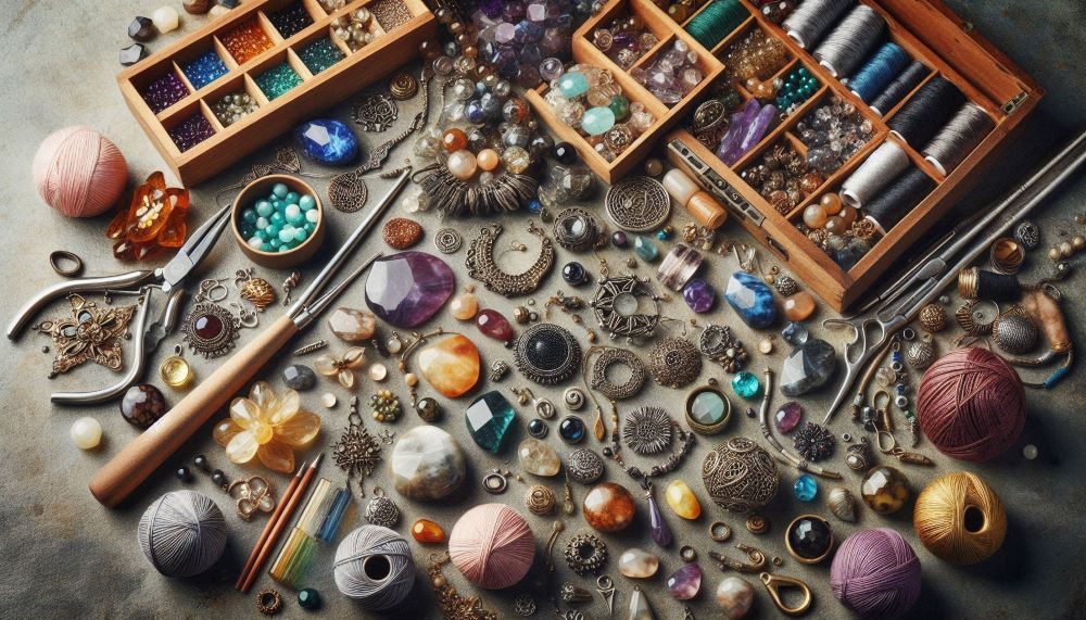 Each rock jewelry making kit comes with a selection of polished rocks and gemstones, chosen for their beauty and variety. 