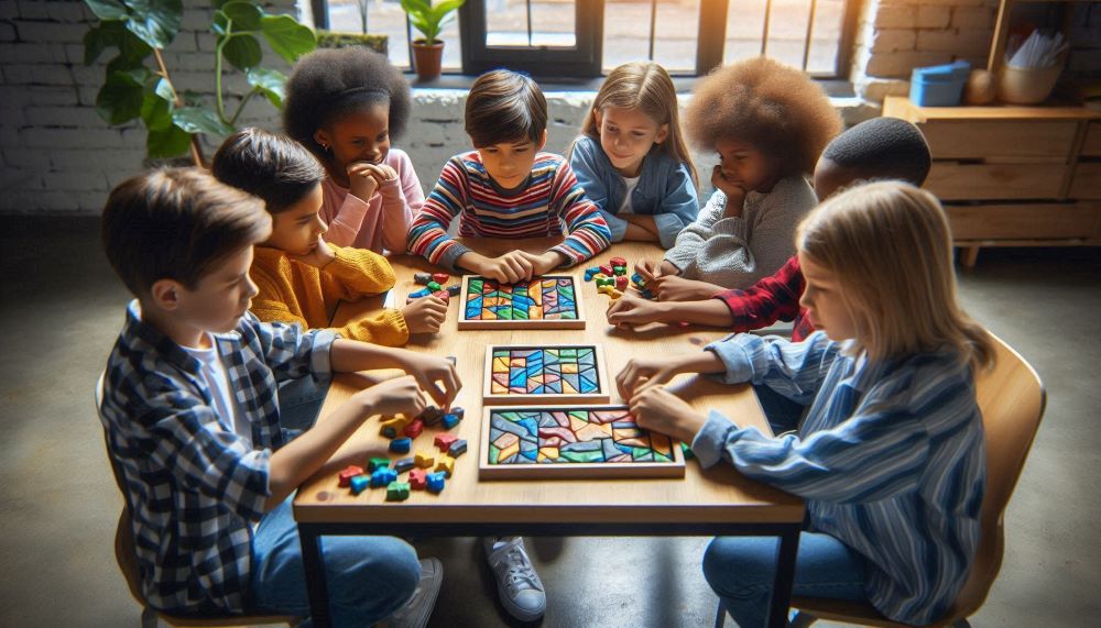 Rock puzzles are crafted from real stones that have been cut and shaped to fit together like traditional jigsaw puzzles. 