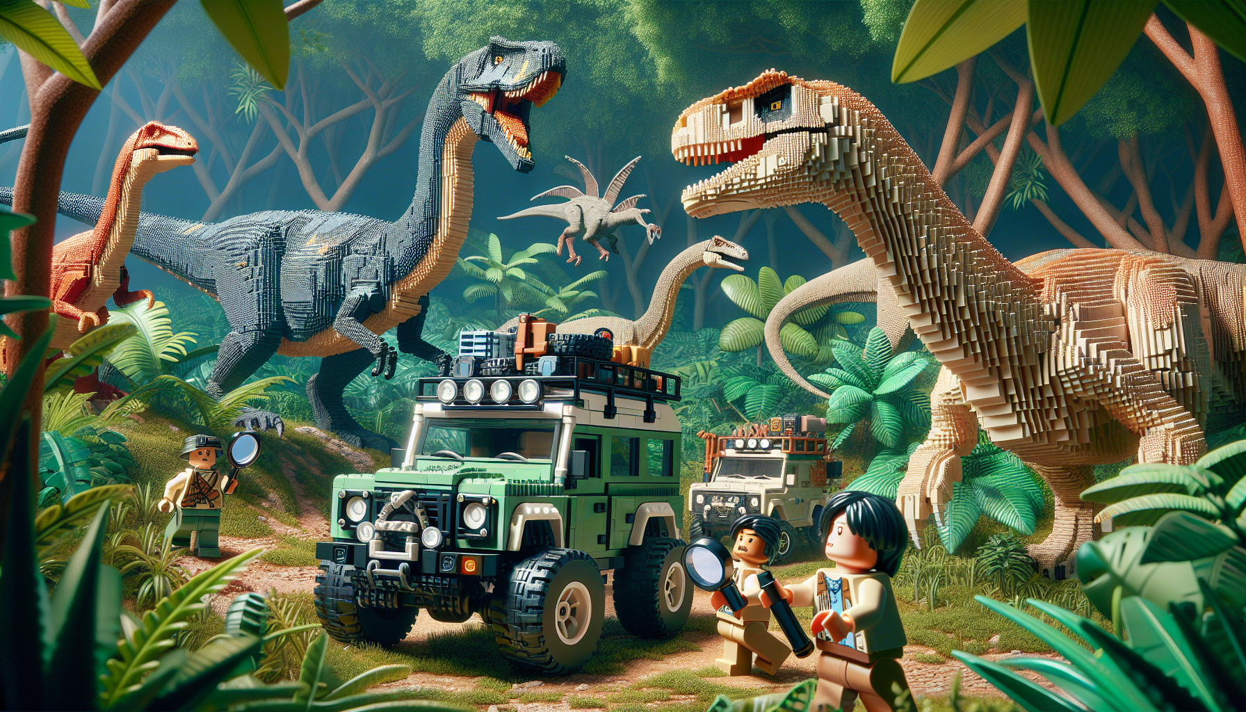 LEGO Dino brought prehistoric creatures to life, allowing builders to create action-packed scenes with dinosaurs and explorers. 