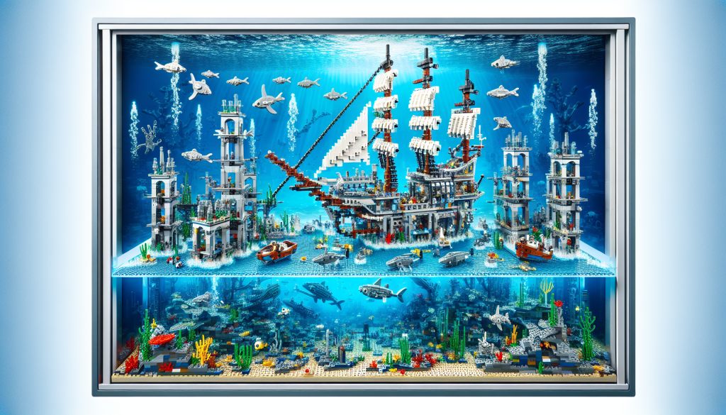 LEGO Aqua Raiders took builders on underwater missions to explore the deep sea, recover lost treasures, and battle sea monsters.