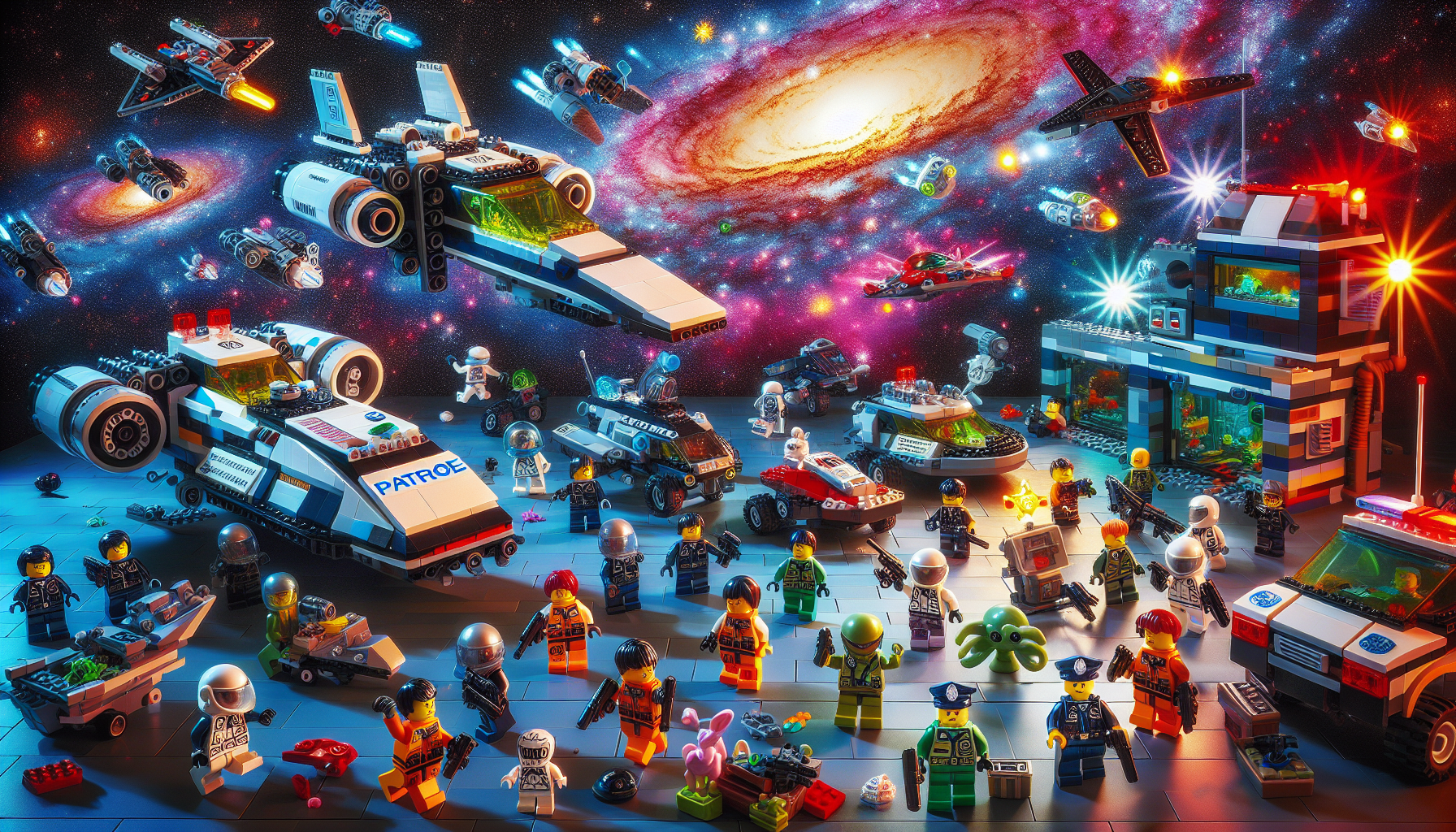  LEGO Space Police was a fan-favorite theme that spanned multiple generations.