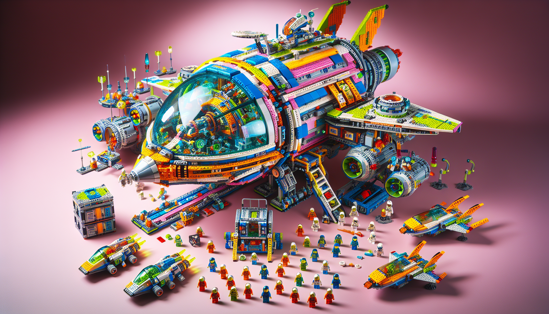 LEGO Galaxy Explorer is not just a single set but represents an entire era of LEGO's space-themed endeavors. 