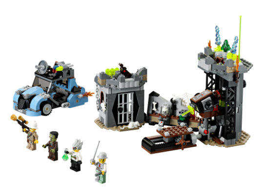 LEGO Set 9466 - The Crazy Scientist & His Monster