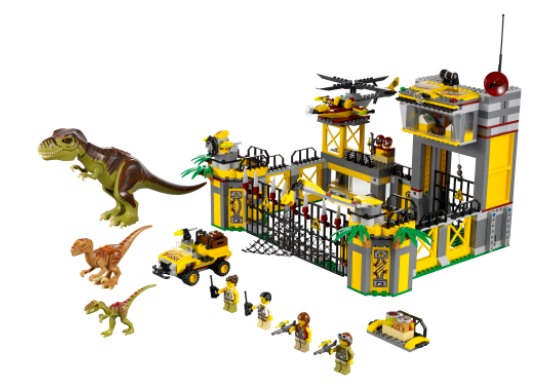 LEGO Set 5887 - Dino Defense HQ