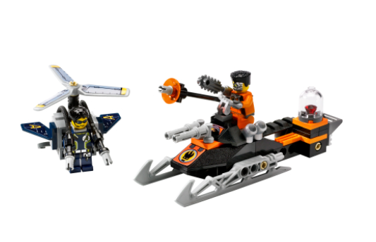 LEGO Set 8631 - Mission 5: Jetpack Pursuit