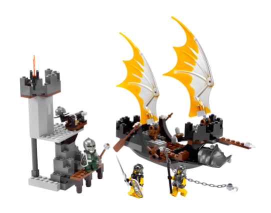 LEGO Set number 8821 - Rogue Knight Battleship