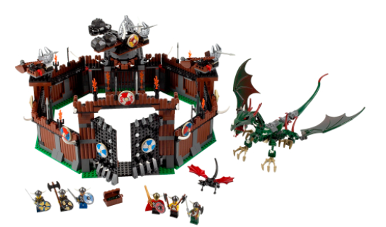 LEGO Set 7019 - Viking Fortress against the Fafnir Dragon