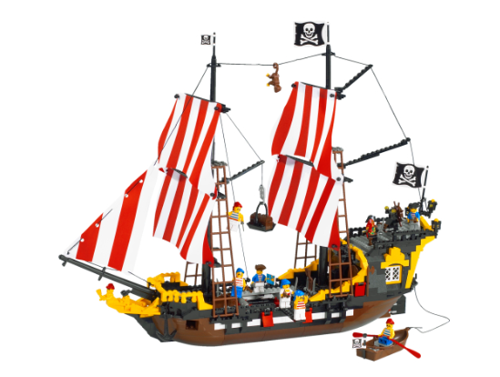 Lego set number 10040 - Black Sea Barracuda