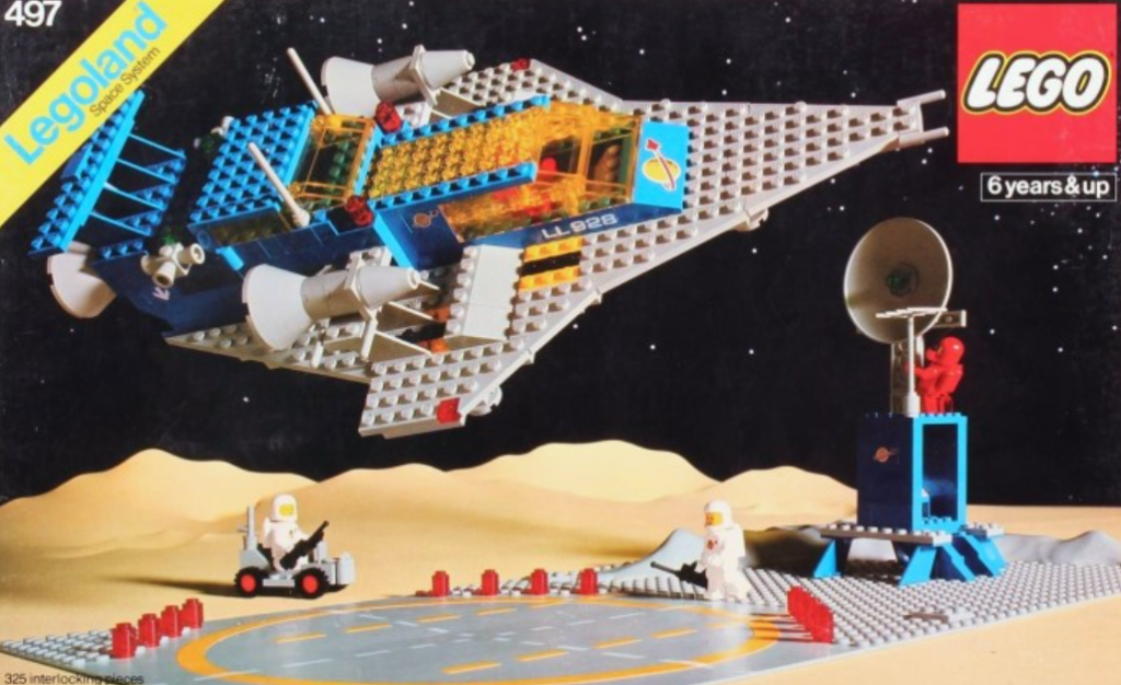 Lego set number 497 - Galaxy Explorer