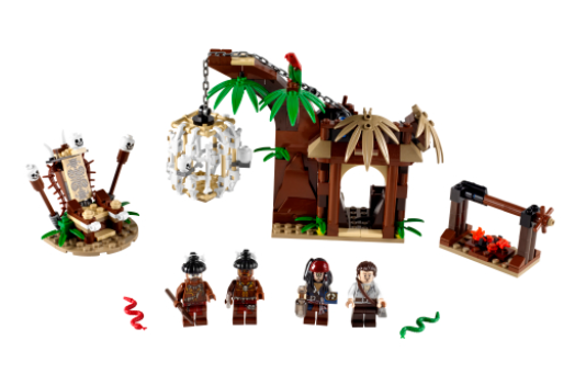 LEGO Set 4182 - The Cannibal Escape