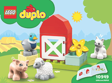 LEGO set 10949 - Duplo Town Farm Animal Care