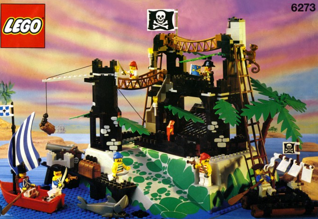 LEGO set 6273 - Pirate's Island