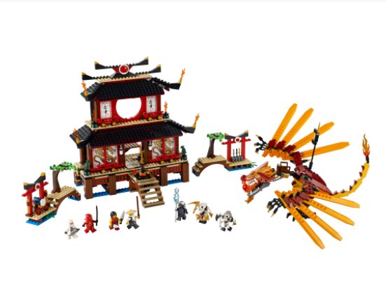 LEGO Set 2507 - Fire Temple