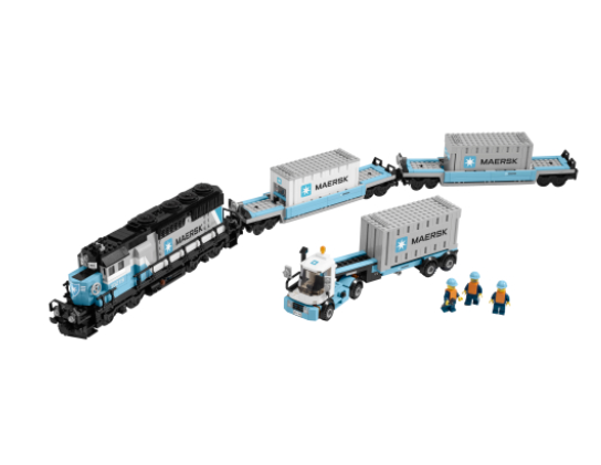 LEGO Set 10219 - Maersk Train