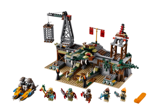 LEGO Set 70014 - The Croc Swamp Hideout